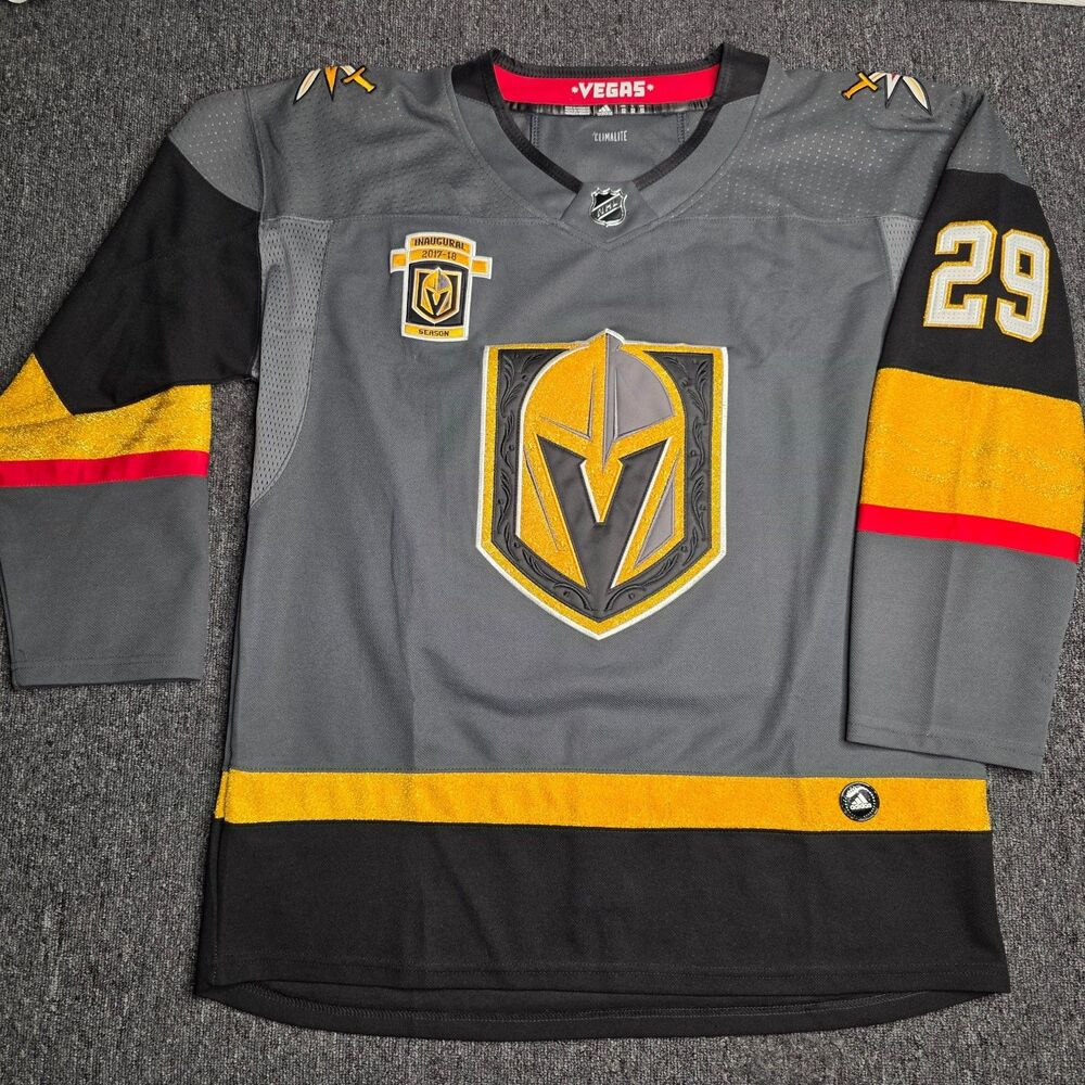 Marc-Andre Fleury Vegas Golden Knights Adidas PRO 52/L Inaugural Jersey NHL